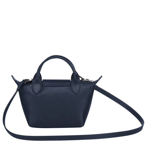 Top handle bag XS Le Pliage Cuir Navy (L1500757556) | Longchamp US Top handle bag XS Le Pliage Cuir Navy (L1500757556) | Longchamp US