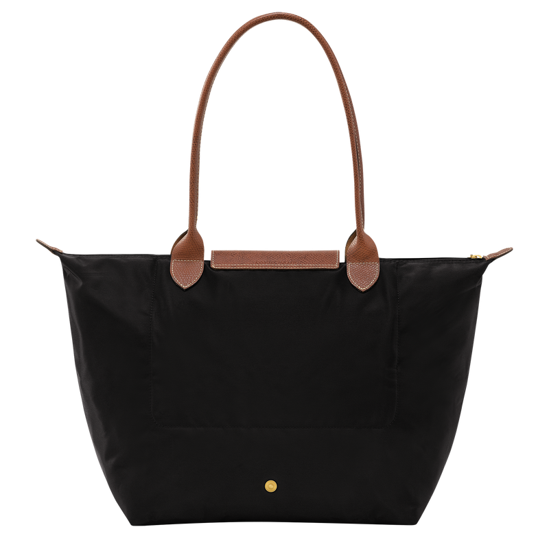 Le Pliage Original 肩揹袋 L , 黑色 - 再生帆布  - 查看 4 6