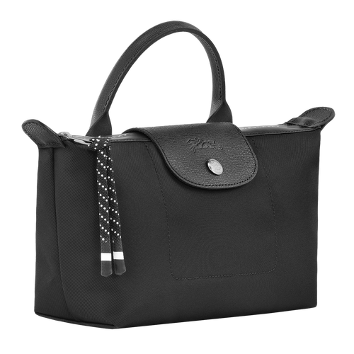 Le Pliage Energy Pouch , Black - Recycled canvas - View 3 of  6