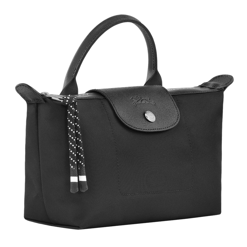 Le Pliage Energy Pouch , Black - Recycled canvas  - View 3 of  6