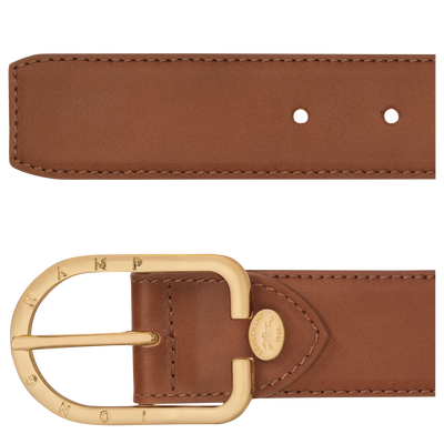 Archive Ladies' belt , Cognac - Leather