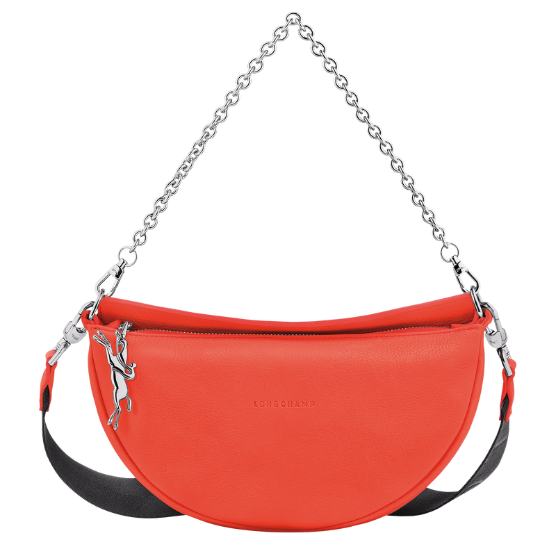 Smile S Crossbody bag Orange - Leather (10224HDS017)