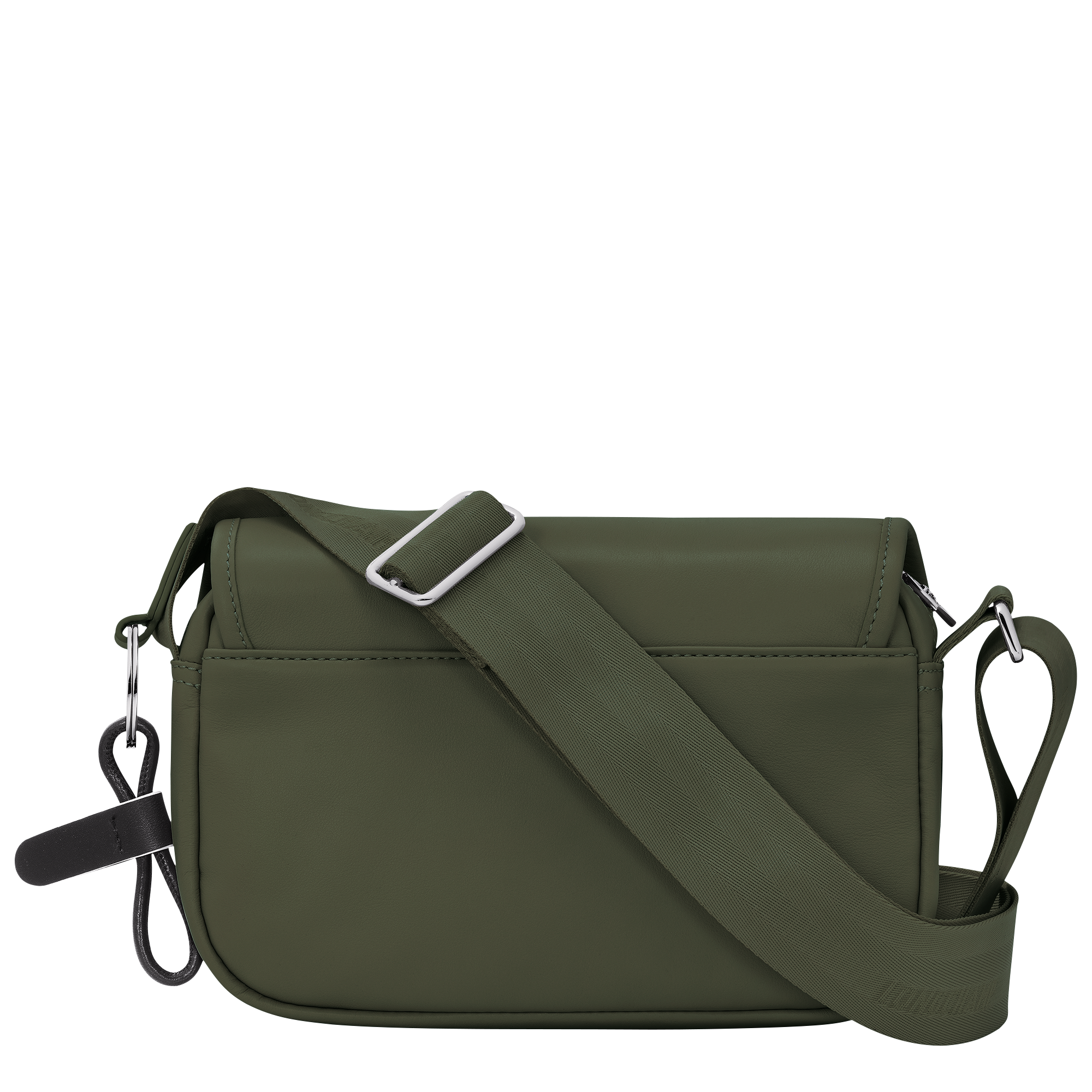 Très Paris S Crossbody bag Khaki Leather Longchamp EN