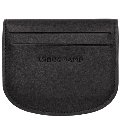 Karten-Etui Le Pliage Xtra , Leder - Schwarz