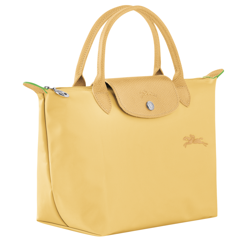 Le Pliage Green S Handbag , Wheat - Recycled canvas  - View 3 of 6