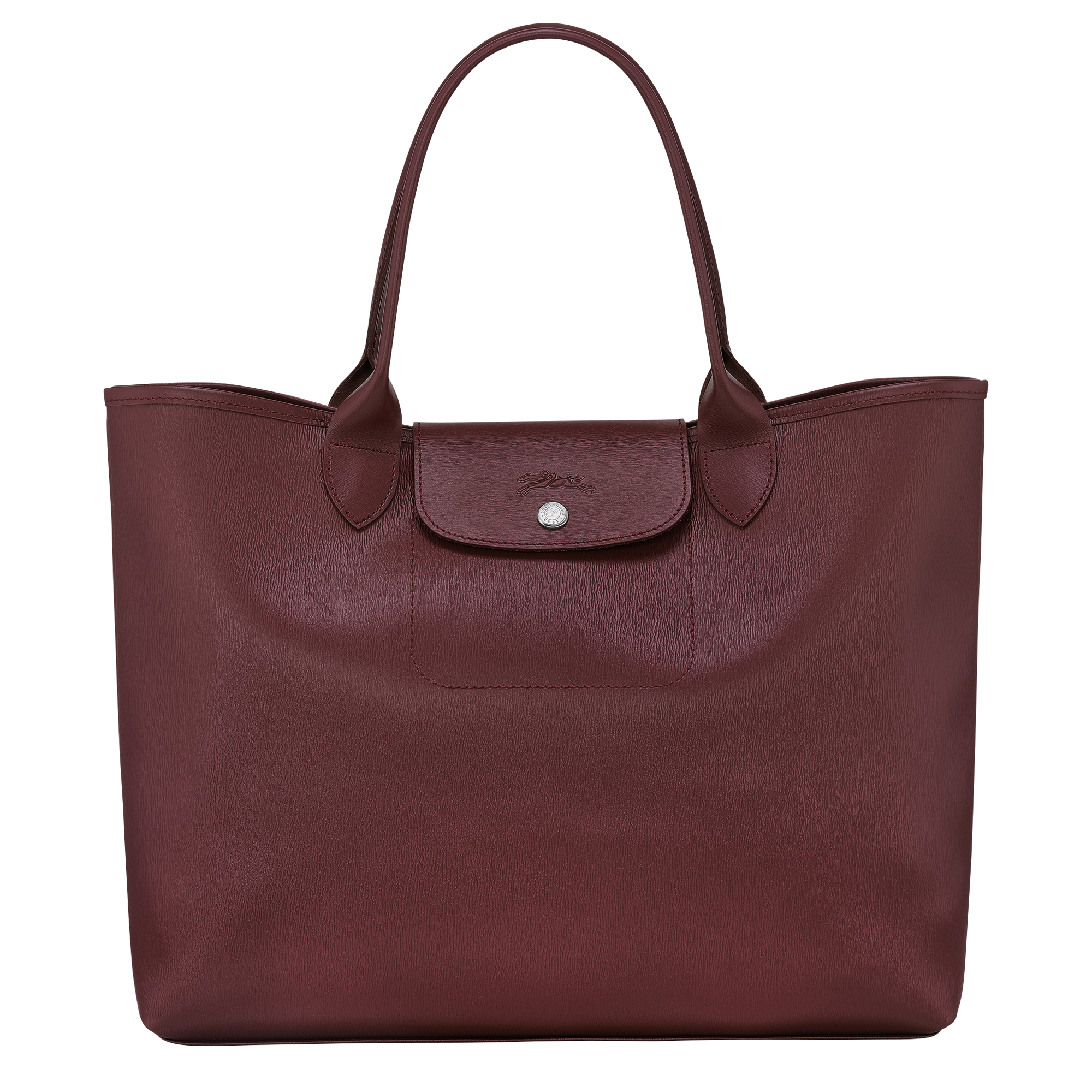Le Pliage City Bolso con asa superior L, Ciruela