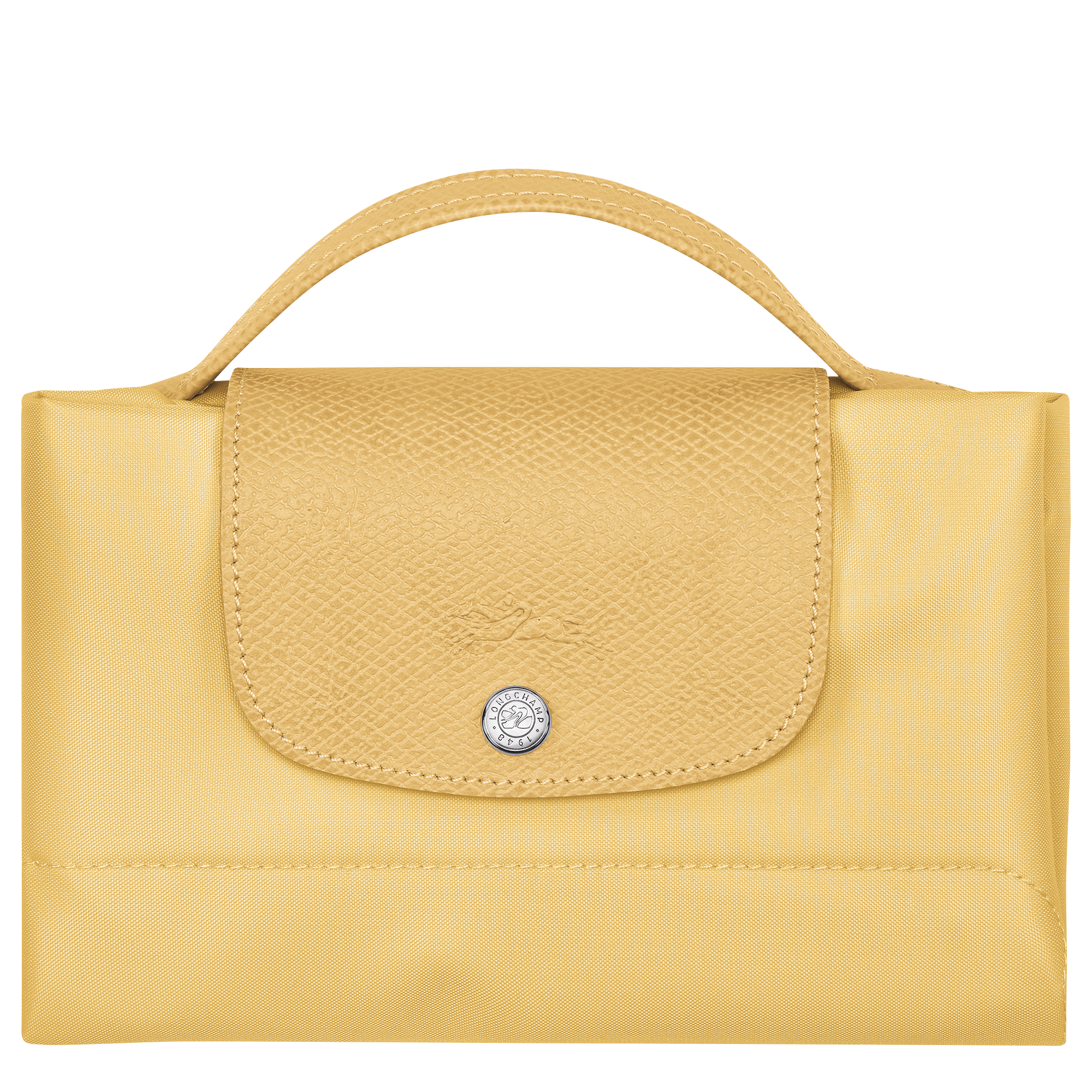 Le Pliage Green Briefcase S, Wheat