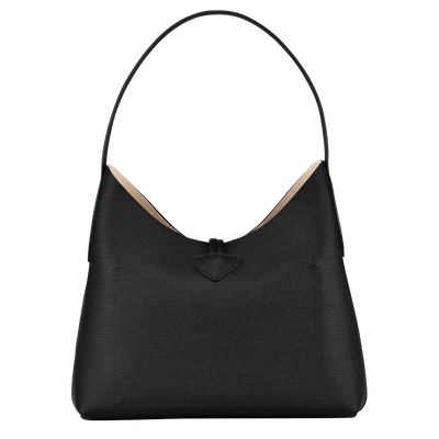 Le Roseau Hobo bag M, Black