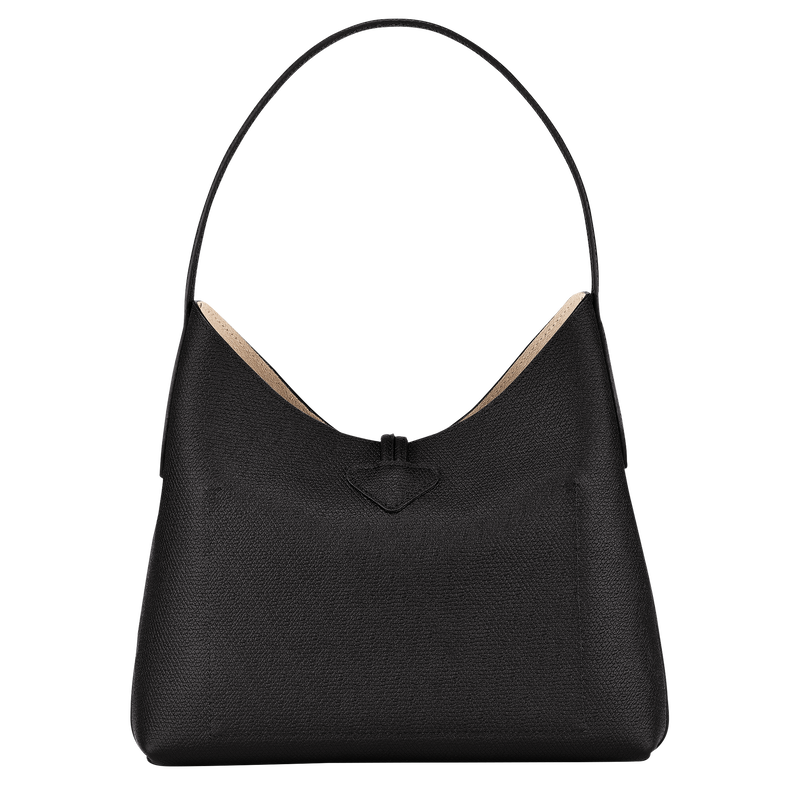 Roseau M Hobo bag , Black - Leather  - View 4 of 5