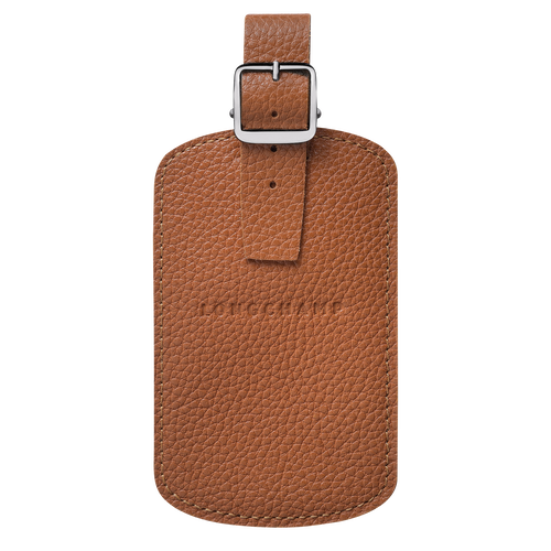 Le Foulonné Luggage tag , Caramel - Leather - View 1 of 1