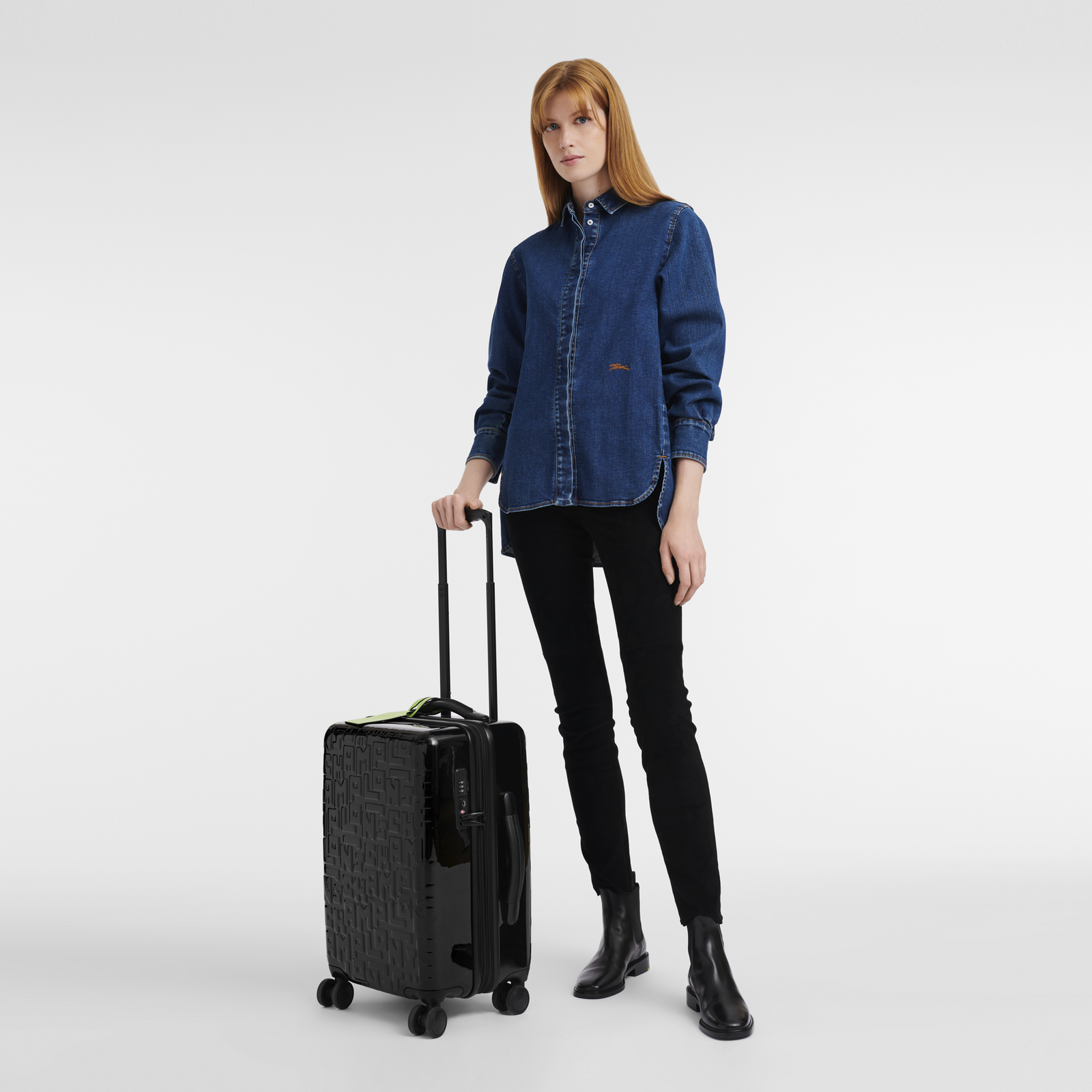 LGP Travel M Suitcase Black - OTHER | Longchamp US