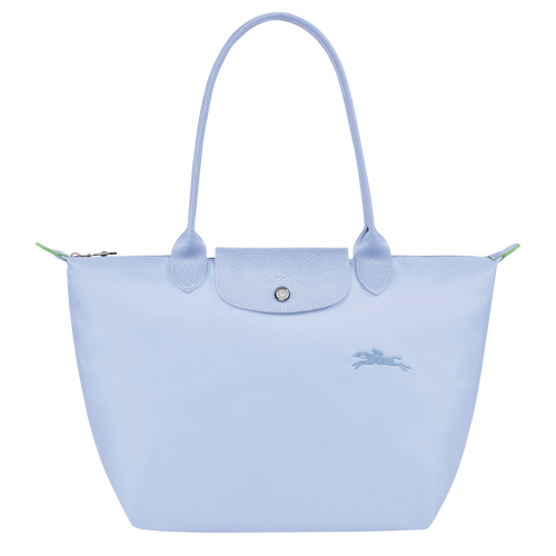 Le Pliage Green M Tote bag , Sky Blue - Recycled canvas - View 1 of  4