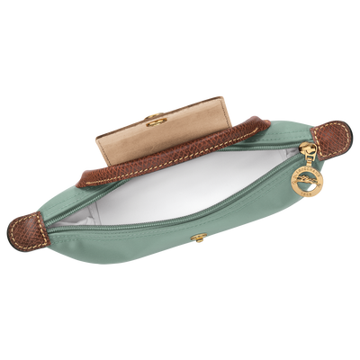 Le Pliage Original Pouch with handle, Celadon