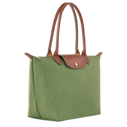 LONGCHAMP Le Pliage logo embossed coated canvas shoulder bag｜TikTok Search