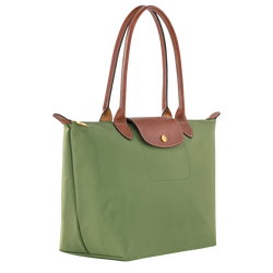 Le Pliage Original Schoudertas M , Mosgroen - Gerecycled canvas