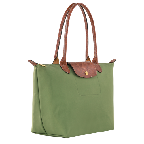 Le Pliage Original M Tote bag , Lichen - Recycled canvas - View 2 of  5