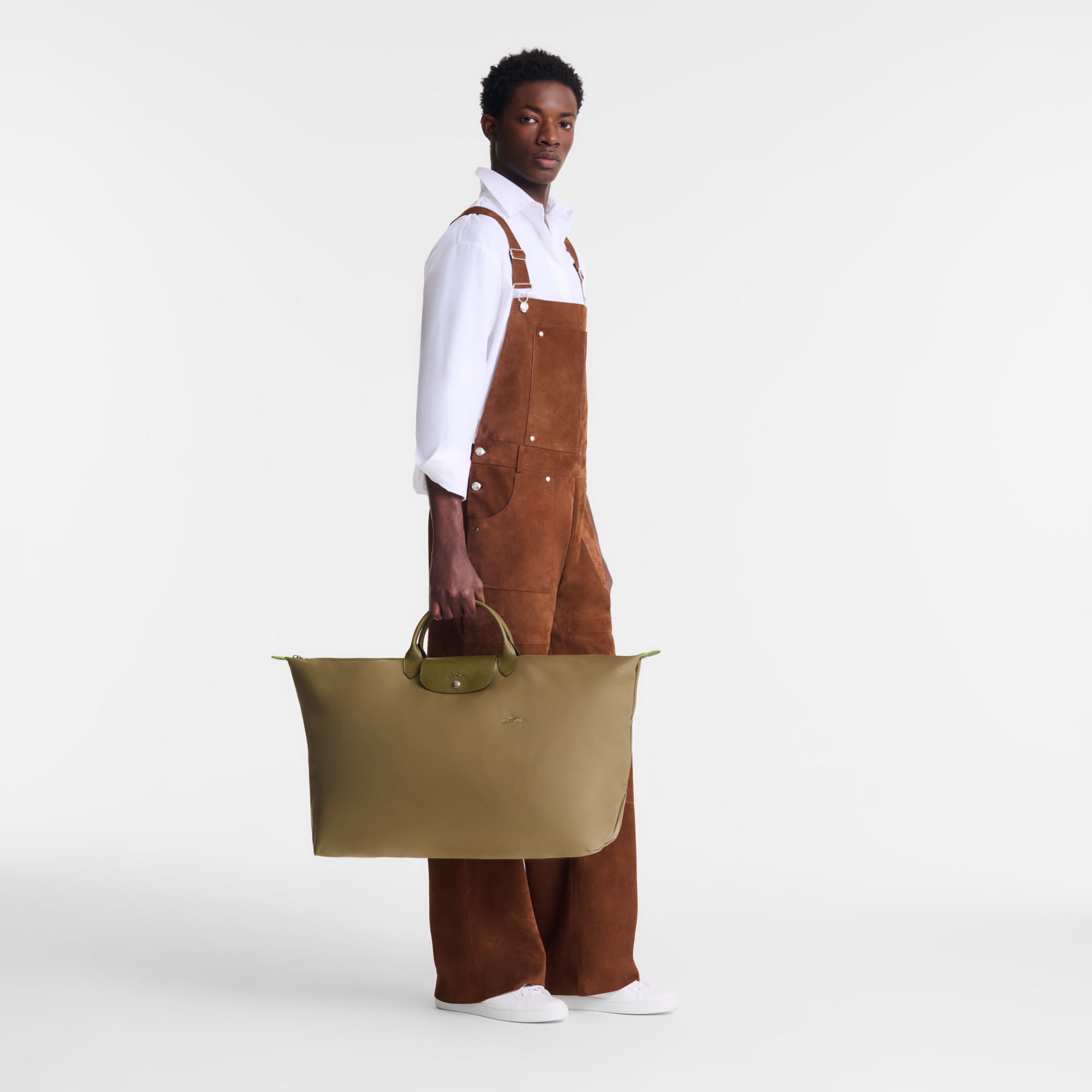 Reisetasche XL, Artischocke - Ansicht 2 von
7 - Zoom vergrößern Le Pliage Green Reisetasche XL, Artischocke