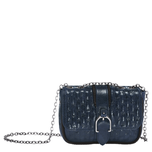 Hobo bag XS, Navy View 1 of Hobo bag XS, Navy, hi-res
