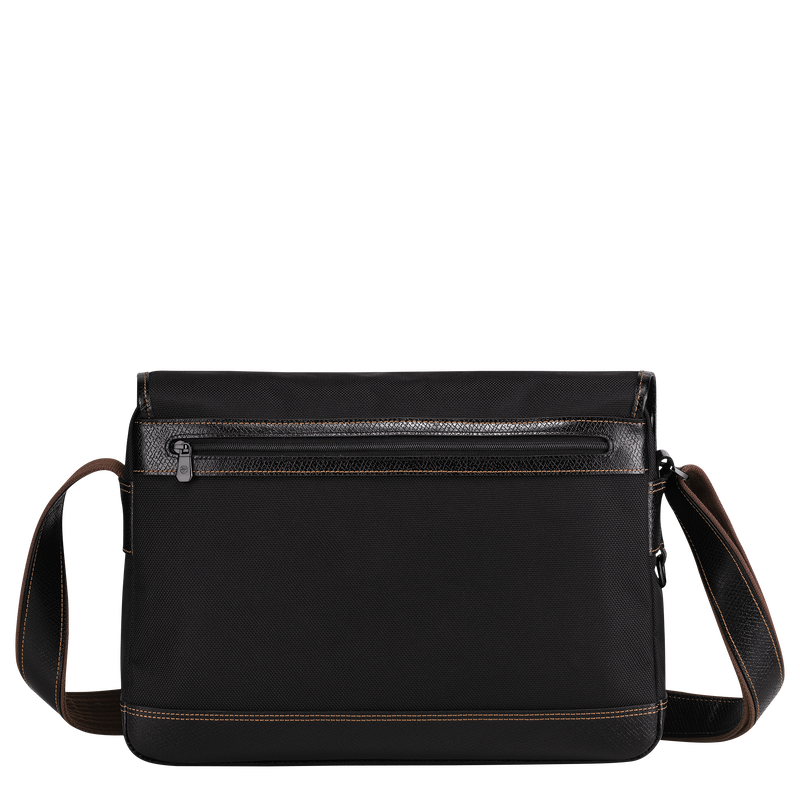 Boxford Bolso bandolera L , Lona reciclada - Negro  - Vista 4 de 4