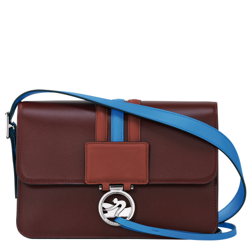 Borsa a tracolla M Box-Trot , Pelle - Prugna - View 1 of  2