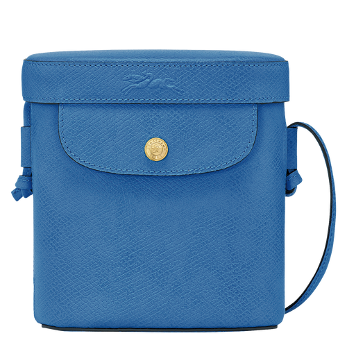 Épure XS Crossbody bag , Cobalt - Leather - View 1 of  4
