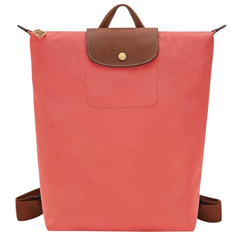 Le Pliage Original M Backpack , Strawberry - Recycled canvas  - View 1 of 6