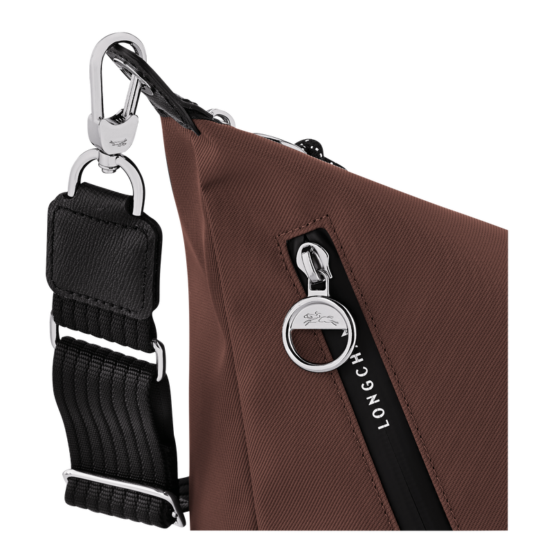 Borsa a tracolla M Le Pliage Energy , Tela - Cacao  - View 6 of  7