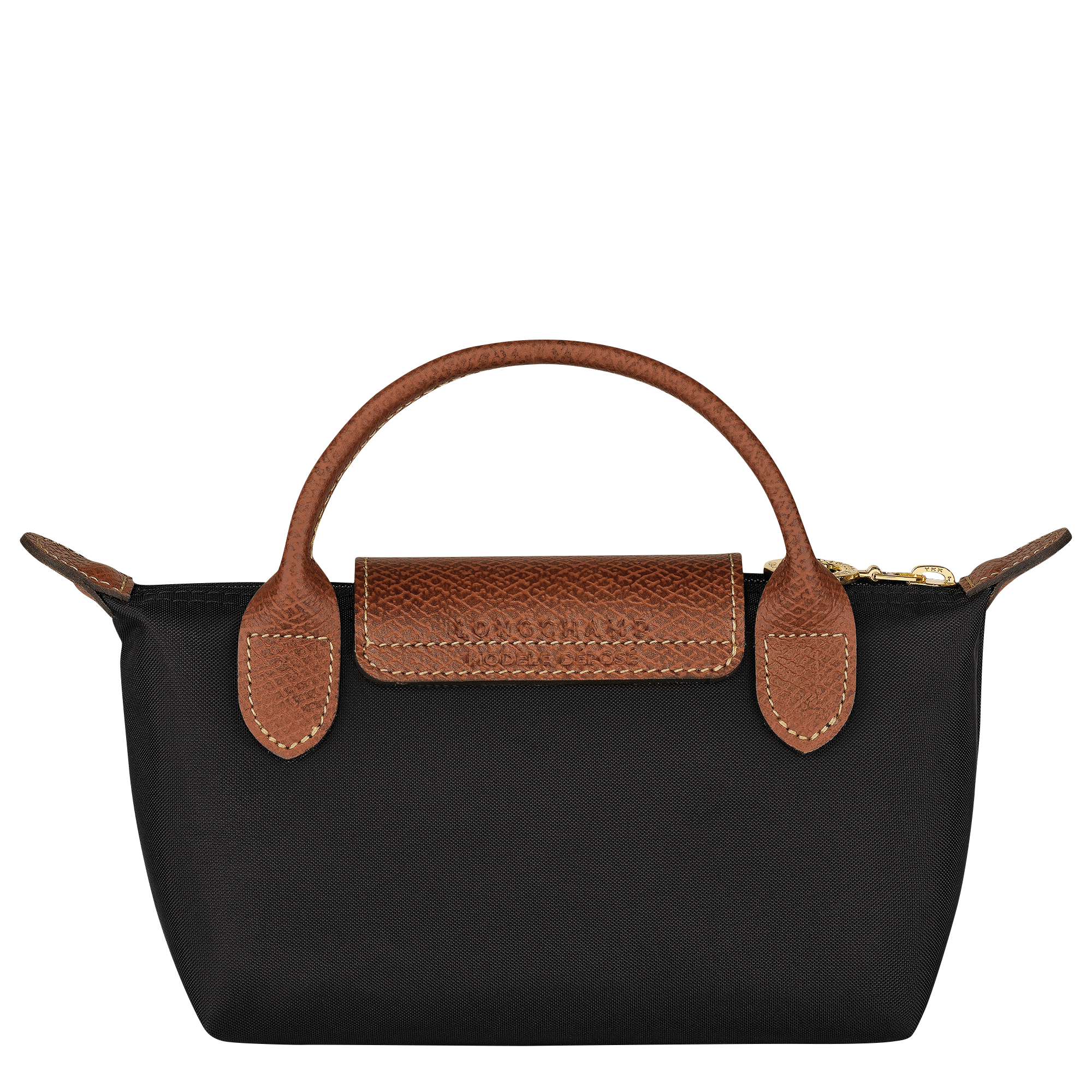 Le Pliage Original Pochette con manico,  Nero