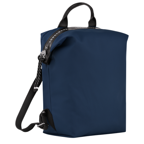 Rucksack L Le Pliage Energy , Recyceltes Canvas - Marine - Ansicht 3 von 5