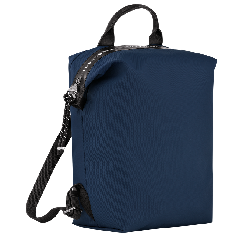 Rucksack L Le Pliage Energy , Recyceltes Canvas - Marine  - Ansicht 3 von 5