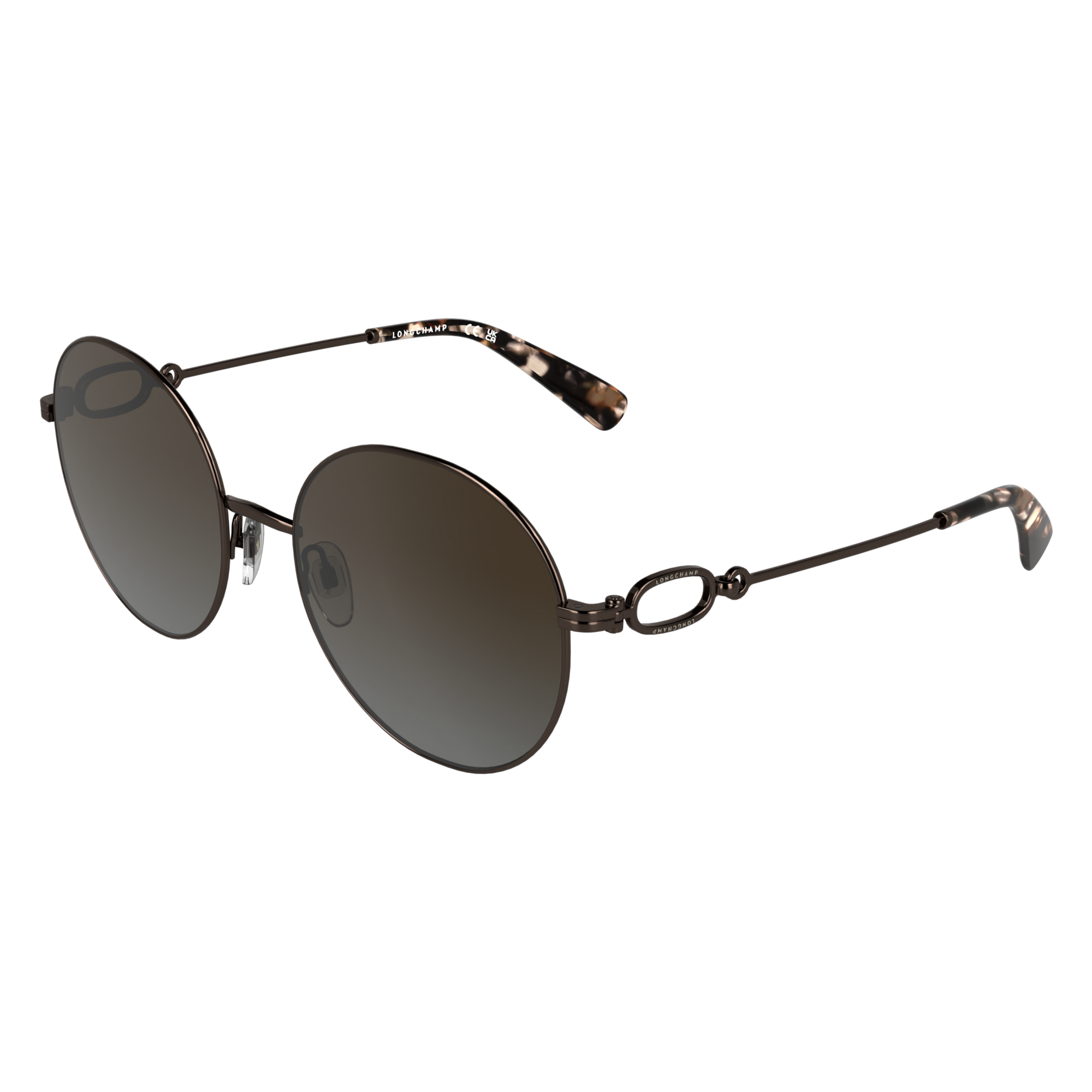 null Sunglasses, Brown/Gradient brown