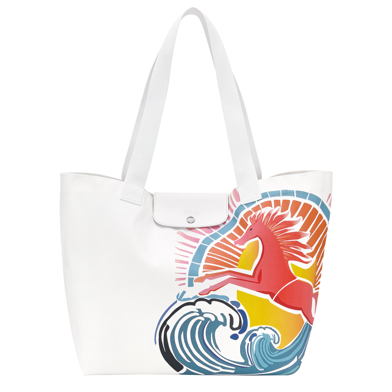 Shopping bag L Le Pliage Collection , Tela - Arcobaleno  - View 1 of  6