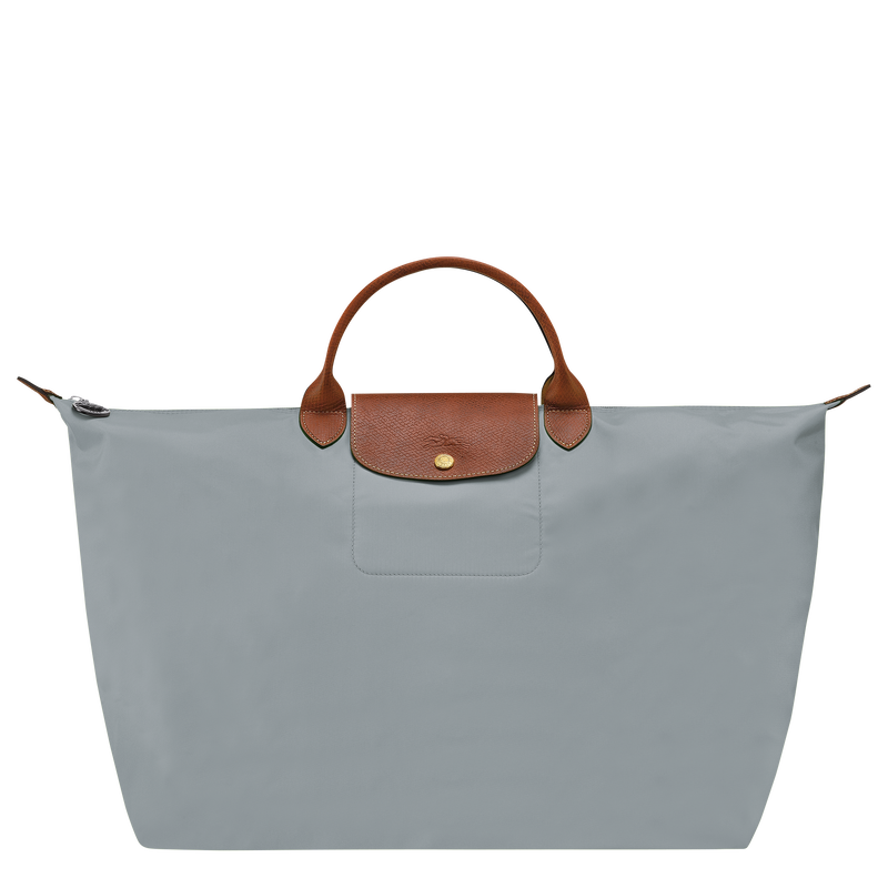 Reisetasche S Le Pliage Original , Recyceltes Canvas - Stahl  - Ansicht 1 von 7