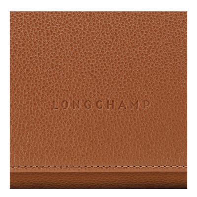 Le Foulonné Crossbody bag M, Caramel