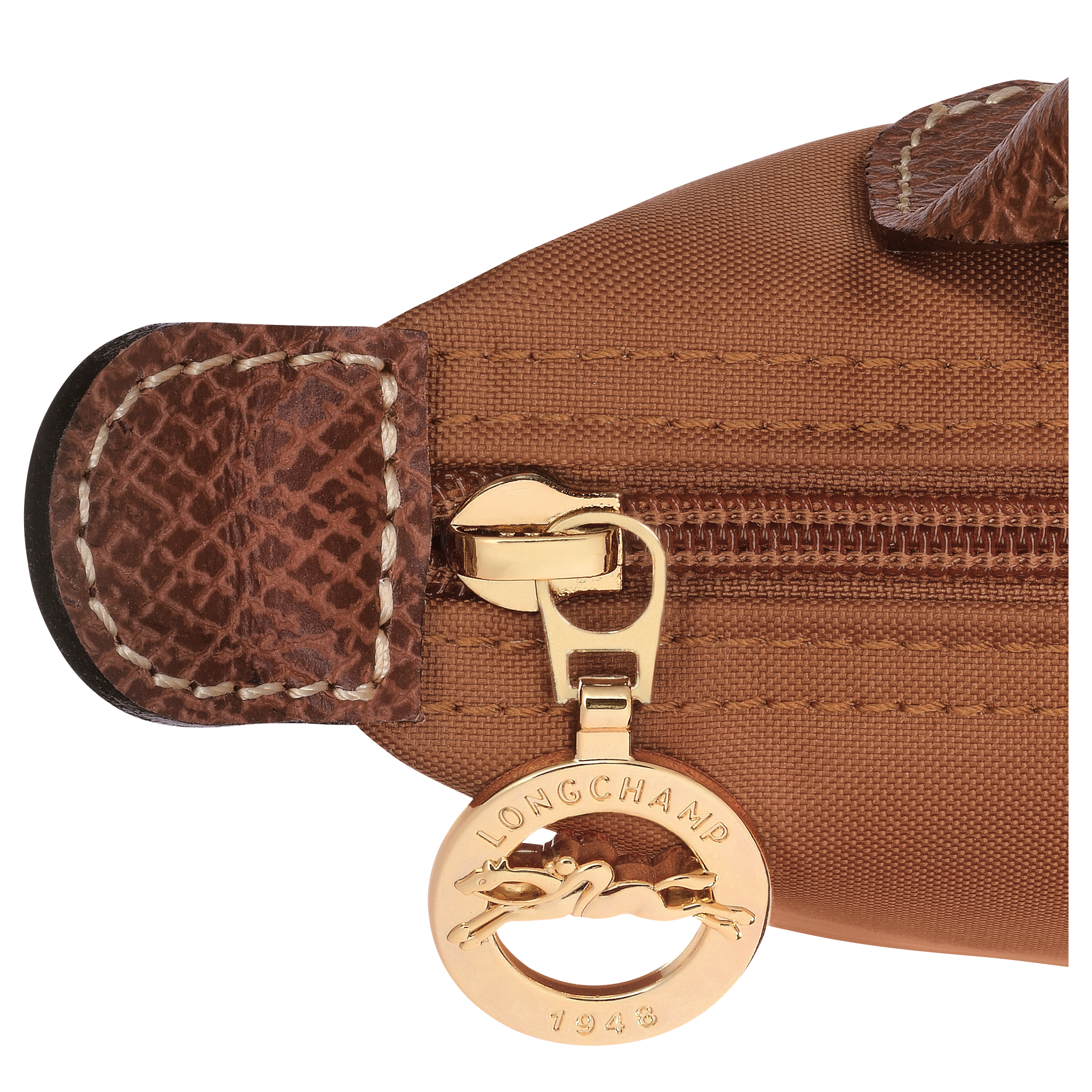 Le Pliage Original Pochette con manico,  Cognac