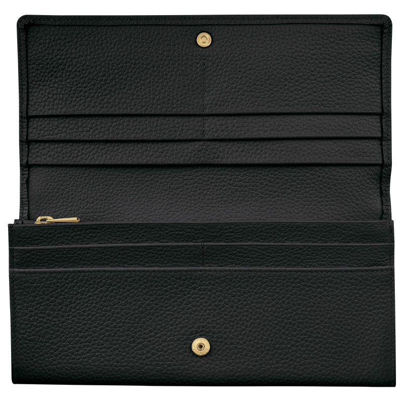 Continental Wallet (Black)