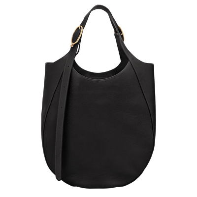 Le Foulonn&eacute; Tote bag XL, Black