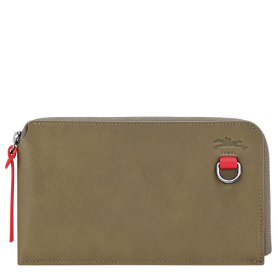 Longchamp Pocket Pouch, Olive