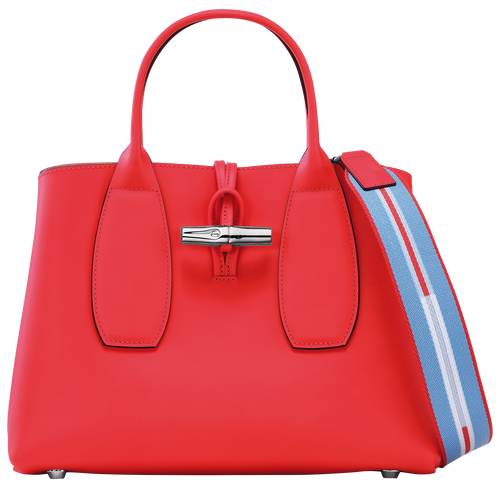 Roseau M Handbag , Red - Leather - View 1 of 3