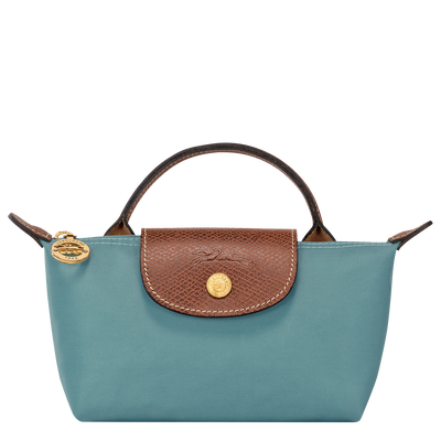 Le Pliage Original Bolso pequeño con asa , Lona reciclada - Eucalipto
