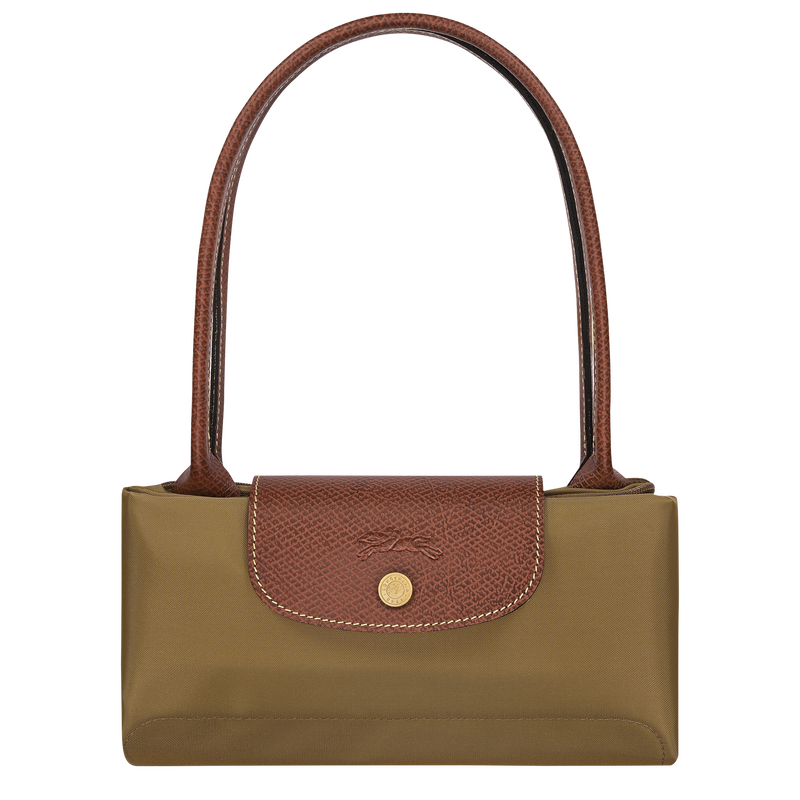 Le Pliage Original M Tote bag , Olive - Recycled canvas  - View 6 of 6