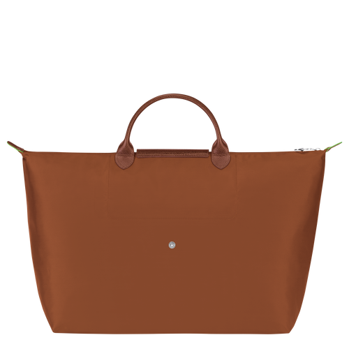 Le Pliage Green S Travel bag , Cognac - Recycled canvas - View 4 of 6