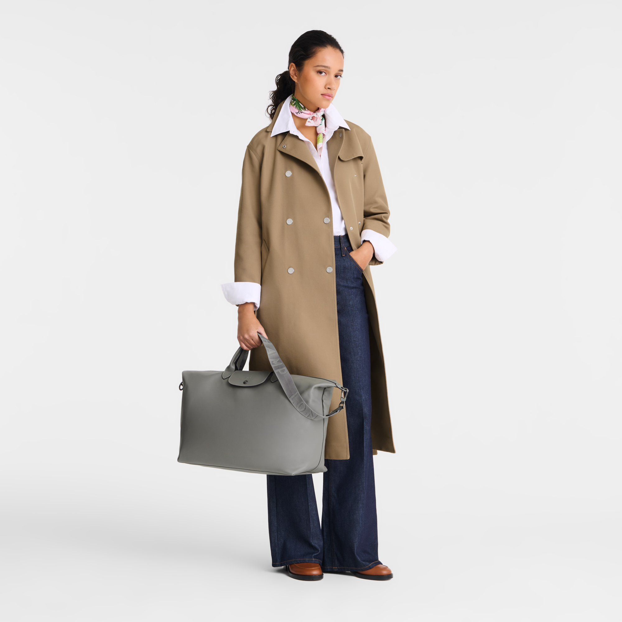 Le Pliage Xtra Travel bag L, Turtledove