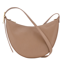 Le Foulonné S Crossbody bag , Biscuit - Leather