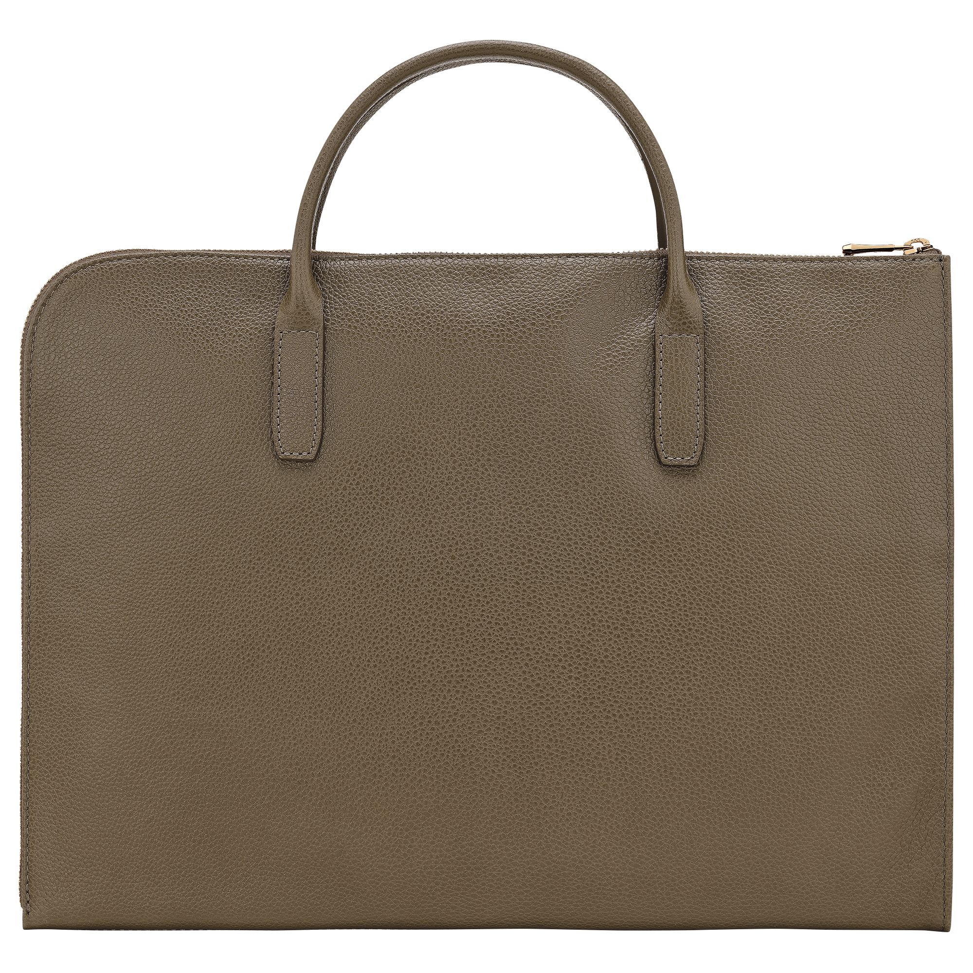 Briefcase S, Caper - View 4 of
4 - zoom in Le Foulonné Briefcase S, Caper