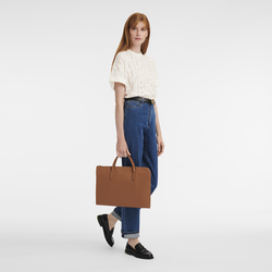 Aktentasche S Le Foulonné , Leder - Caramel