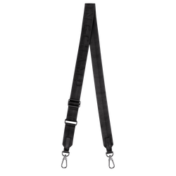 Le Pliage Xtra Shoulder strap , Black - Canvas