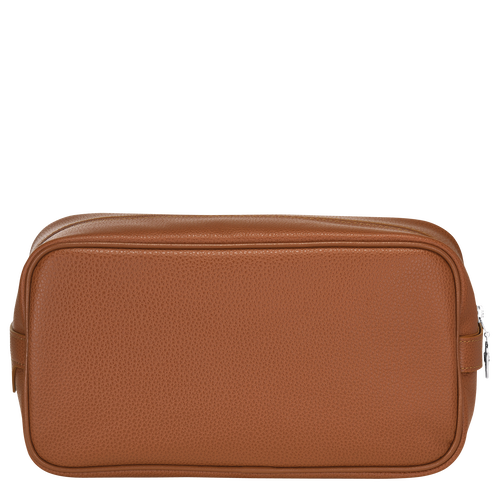 Le Foulonné Toiletry case , Caramel - Leather - View 3 of 3