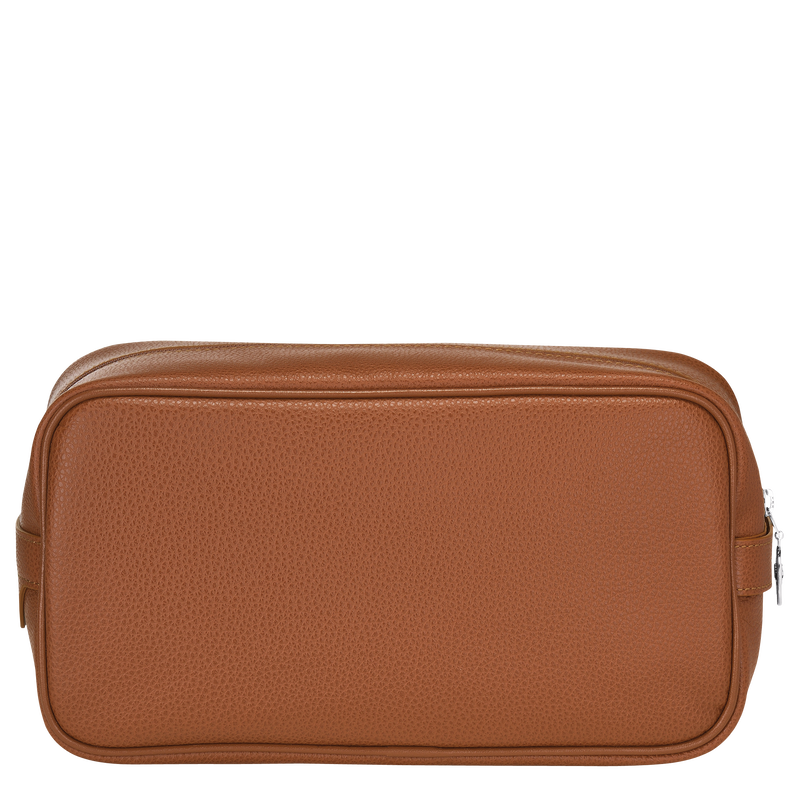 Le Foulonné Toiletry case , Caramel - Leather  - View 3 of  3
