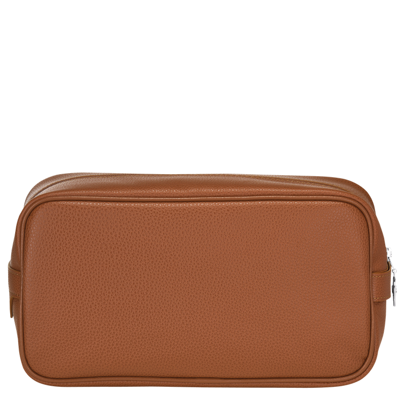 Le Foulonné Toiletry case , Caramel - Leather  - View 3 of 3